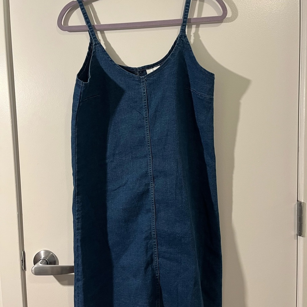 Stylish Denim Shift Dress